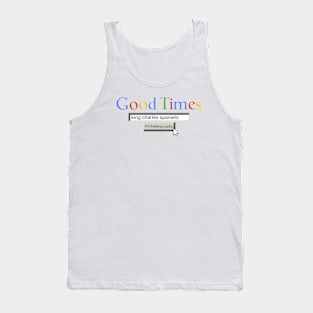 Good Times King Charles Spaniels Tank Top